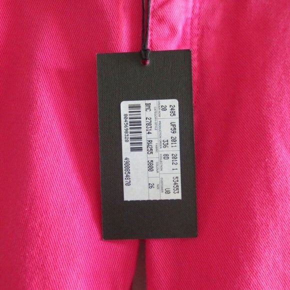 NWOT AUTHENTIC McQ ALEXANDER McQueen JEANS_26 LAST! - Picture 13 of 14